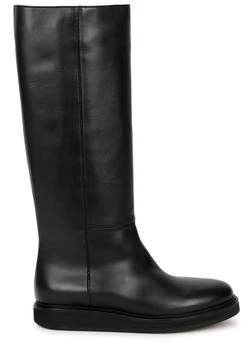 商品Black leather knee-high boots ,价格¥1810,第5张图片详细描述