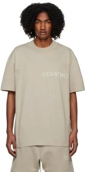 商品Essentials|Gray Crewneck T-Shirt,价格¥326,第1张图片