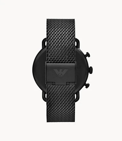 商品Emporio Armani|Emporio Armani Aviator Chronograph Quartz Black Dial Men's Watch AR11264｜包邮【G纽约直发】,价格¥1783,第2张图片详细描述