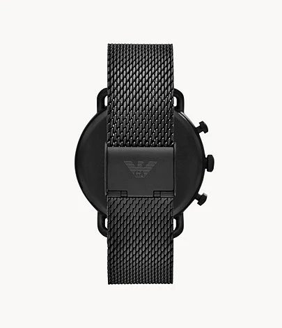 商品Emporio Armani|Emporio Armani Aviator Chronograph Quartz Black Dial Men's Watch AR11264|包邮【G纽约直发】,价格¥1783,第2张图片详细描述
