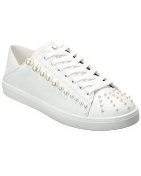 商品Stuart Weitzman|Stuart Weitzman Goldie Convertible Leather Sneaker,价格¥1021,第1张图片
