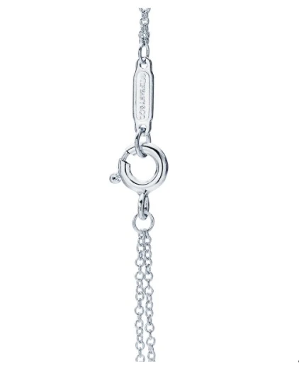 Return to Tiffany double chain bracelet, medium  ｜包邮【Z洛杉矶直发】 商品