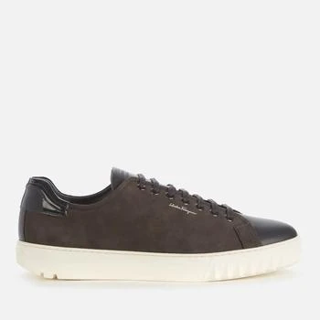 商品Salvatore Ferragamo|Salvatore Ferragamo Men's Cube Trainers - Stromboli ,价格¥2297,第1张图片