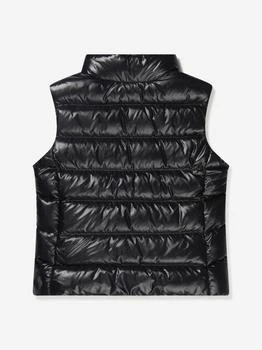 商品Moncler|Moncler Black Kids Down Padded Ghany Gilet,价格¥2072,第2张图片详细描述