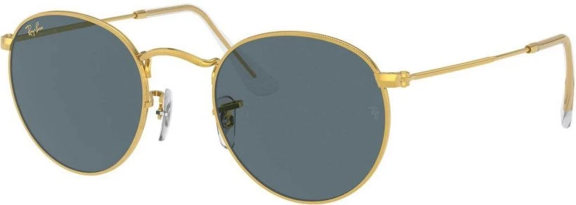 商品Ray-Ban|蓝金配色圆形太阳镜 RB 3447 (9196R5)【Z洛杉矶直发】,价格¥836,第1张图片