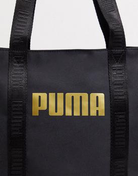 Puma shopper bag in black商品第2张图片规格展示