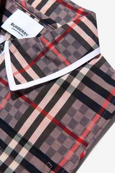 商品Burberry|Girls Cotton Check Sleeveless Dress,价格¥1390,第4张图片详细描述