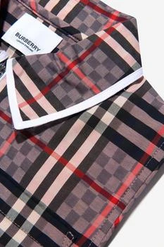 商品Burberry|Girls Cotton Check Sleeveless Dress,价格¥1407,第4张图片详细描述