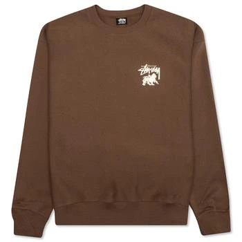 商品STUSSY|Stussy Rasta Dot Crew - Coffee,价格¥827,第1张图片