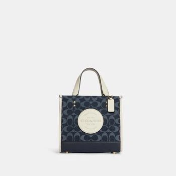 商品Coach|Coach Dempsey 托特22香布蕾提花手提包|包邮【S北美特拉华直发】,价格¥1690,第1张图片详细描述