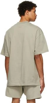 商品Essentials|Green Cotton Jersey T-Shirt,价格¥400,第3张图片详细描述
