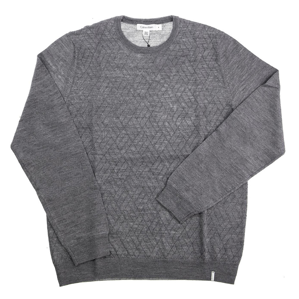 商品Calvin Klein|包邮 | 男士圆领羊毛衫 40QS346-053（预计一周发货）【Z洛杉矶直发】,价格¥364,第2张图片详细描述