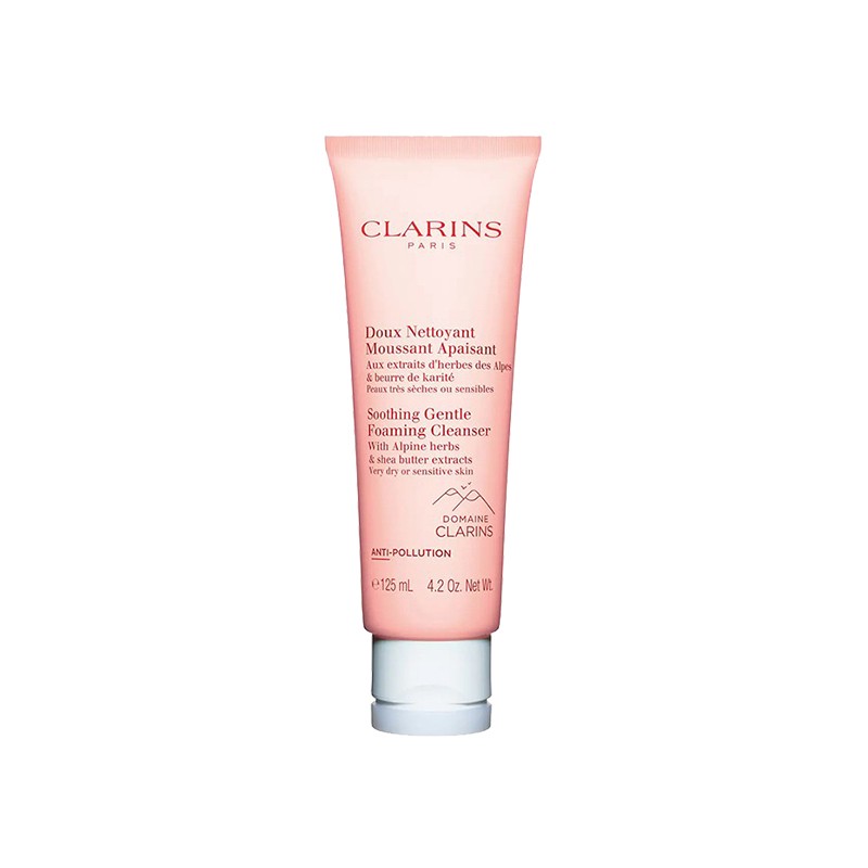 包邮｜CLARINS/娇韵诗 舒缓泡沫洁面膏 125ML【香港直发】商品第1张图片规格展示