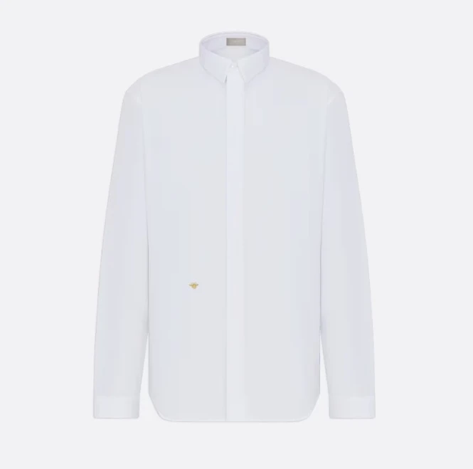 商品Dior|男士 迪奥衬衫 金色蜜蜂刺绣,价格¥4595,第2张图片详细描述