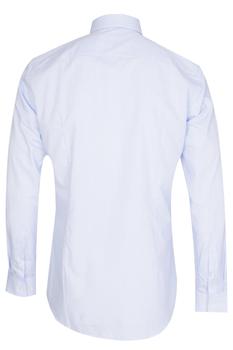 Hugo Ismo Slim-Fit Cotton Shirt Blue 商品第1张图片规格展示