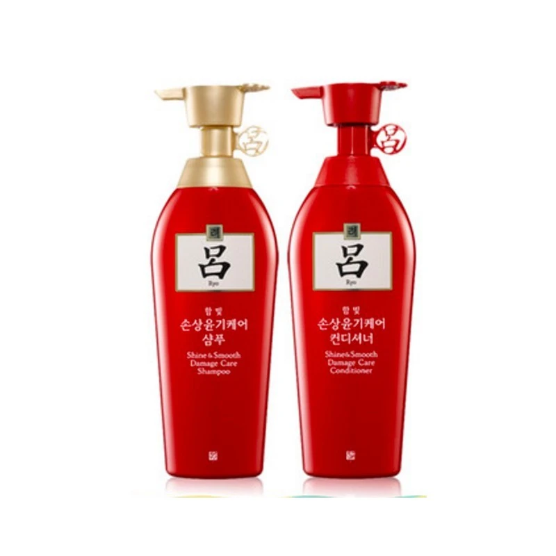 商品吕|包邮 | 红吕 含光耀护损伤修护 洗发水 400ML + 护发素 400ML 组合装【香港直发】,价格¥104,第1张图片