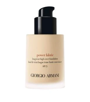 商品Armani|Power Fabric Longwear High Coverage Foundation,价格¥431,第2张图片详细描述