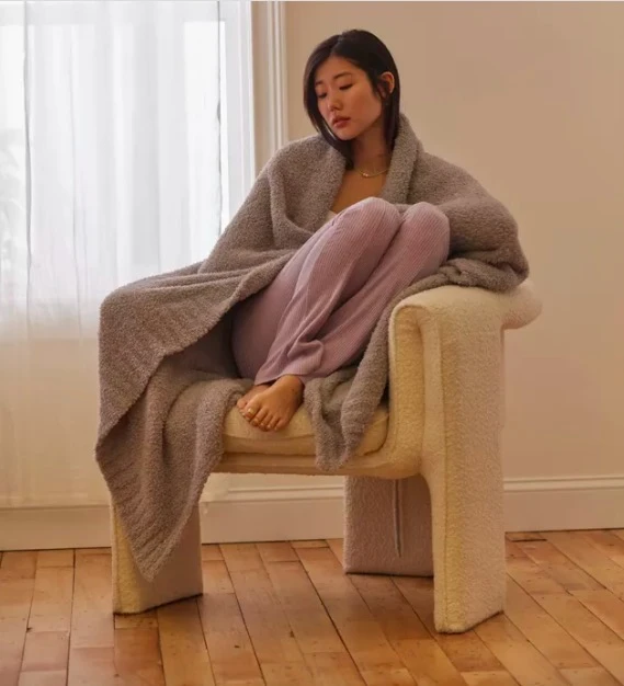 商品Urban Outfitters| Stargazer Knit Throw Blanket ,价格¥196,第4张图片详细描述