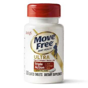 商品Move Free|【氨糖搭档】骨胶原蛋白软骨素 加速修复软骨 额外添加透明质酸 白瓶30粒,价格¥87,第3张图片详细描述