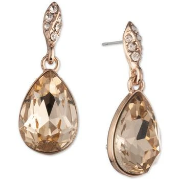 商品Givenchy|Teardrop Stone Drop Earrings ,价格¥133,第1张图片详细描述