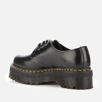 商品 Dr. Martens|Dr. Martens 1461 Quad Leather 3-Eye Shoes - Black,价格¥939,第2张图片详细描述