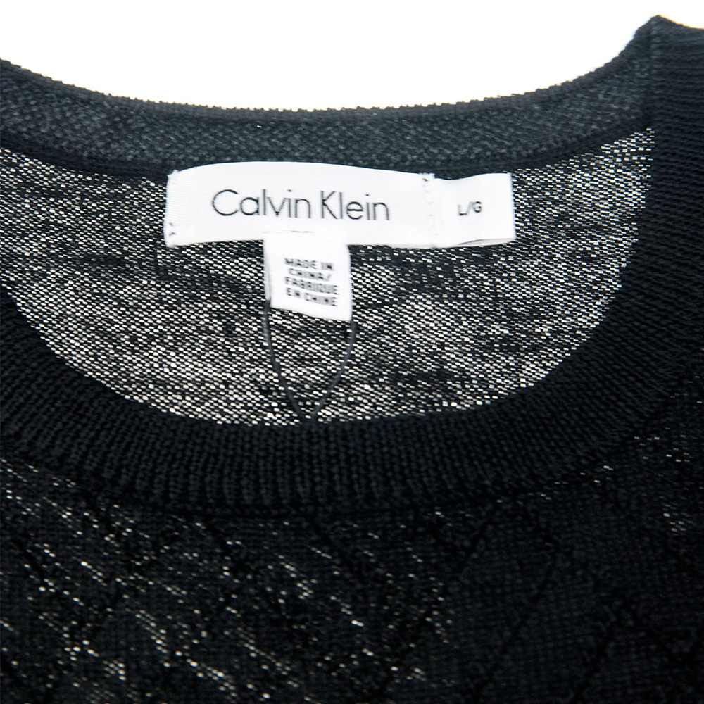 商品Calvin Klein|包邮 | 男士圆领羊毛衫 40QS346-010（预计一周发货）｜包邮【Z洛杉矶直发】,价格¥364,第3张图片详细描述