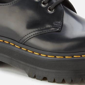 商品 Dr. Martens|Dr. Martens 1461 Quad Leather 3-Eye Shoes - Black,价格¥949,第4张图片详细描述