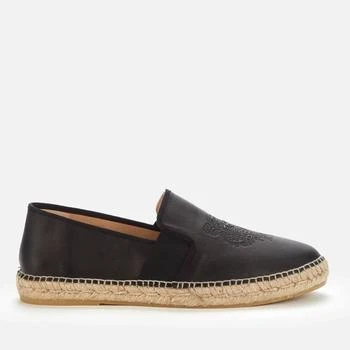 商品Kenzo|KENZO Men's Elastic Leather Tiger Espadrilles - Black ,价格¥1179,第1张图片