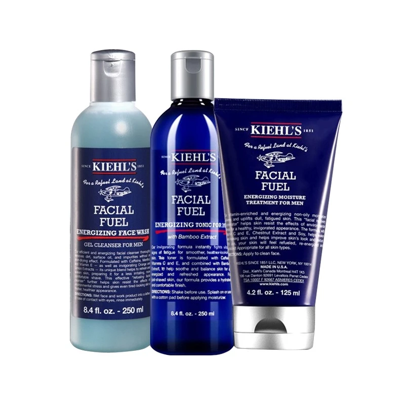 商品Kiehl's|KIEHL'S/科颜氏 男士保湿三件套 KIE0943｜包邮【香港直发】,价格¥768,第1张图片