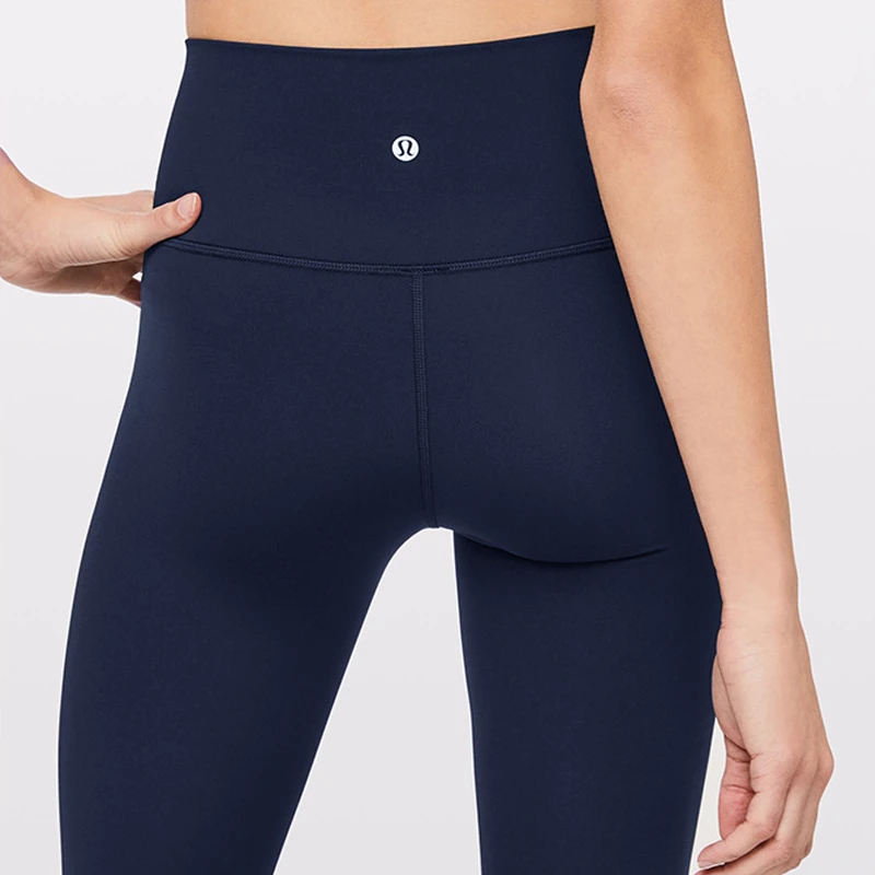 lululemon 女士运动高腰紧身裤瑜伽裤提臀LW5BP5S｜包邮【国内直发】 商品