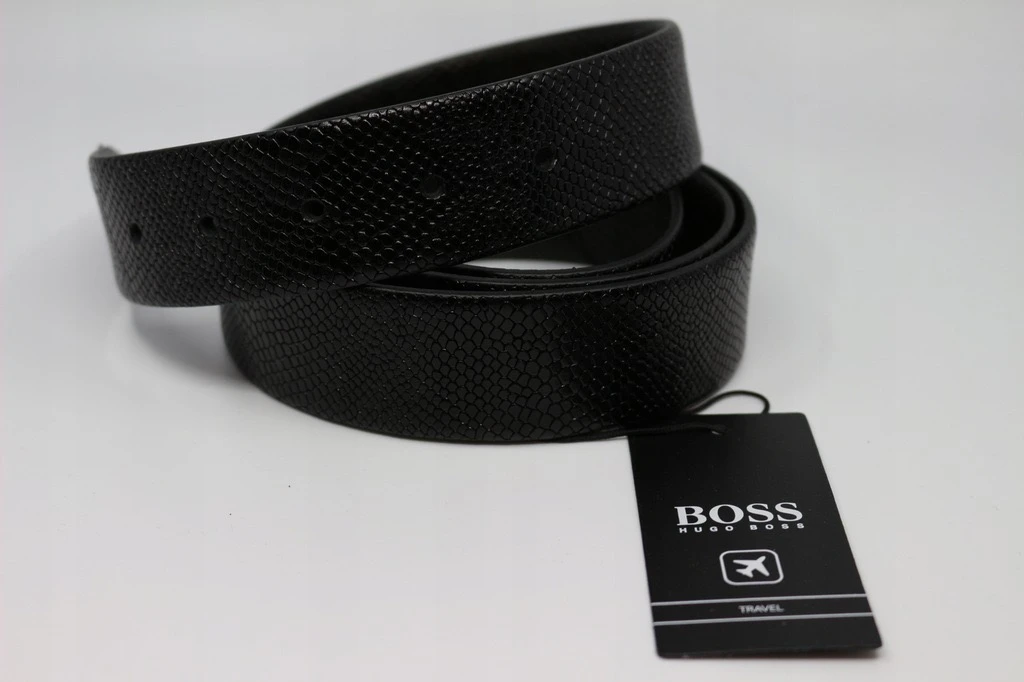 商品Hugo Boss|包邮｜雨果博斯男士针扣双面皮带 4029049615354【香港直发】,价格¥700,第2张图片详细描述