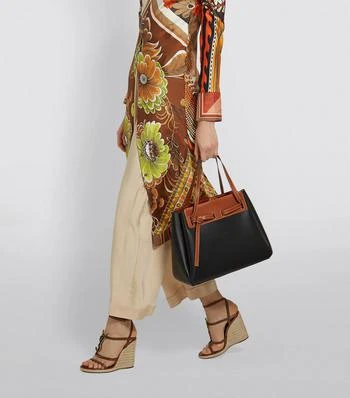 商品Loewe|Leather Lazo Top Handle Bag,价格¥13880,第2张图片详细描述