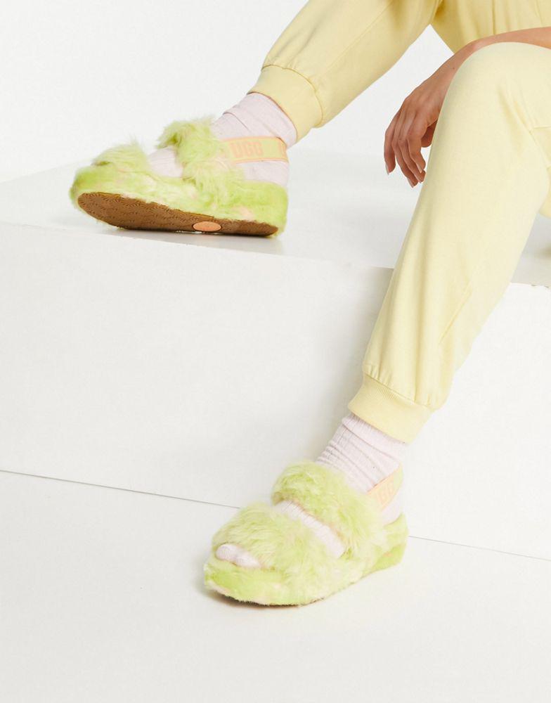 UGG Oh Yeah Spots sandals in pollen商品第3张图片规格展示