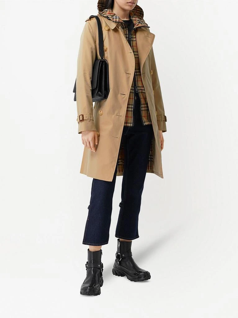 商品Burberry|BURBERRY - Kensington Cotton Trench Coat,价格¥13779,第3张图片详细描述