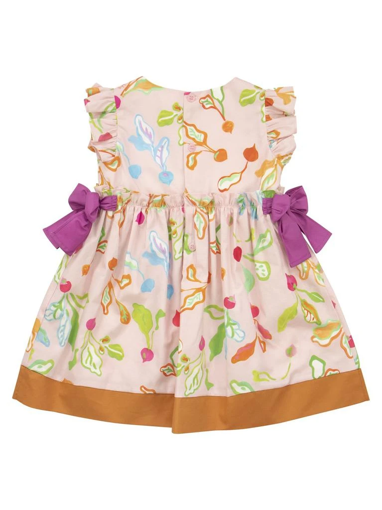 商品IL GUFO|Cotton Dress With Radish Print,价格¥919,第2张图片详细描述