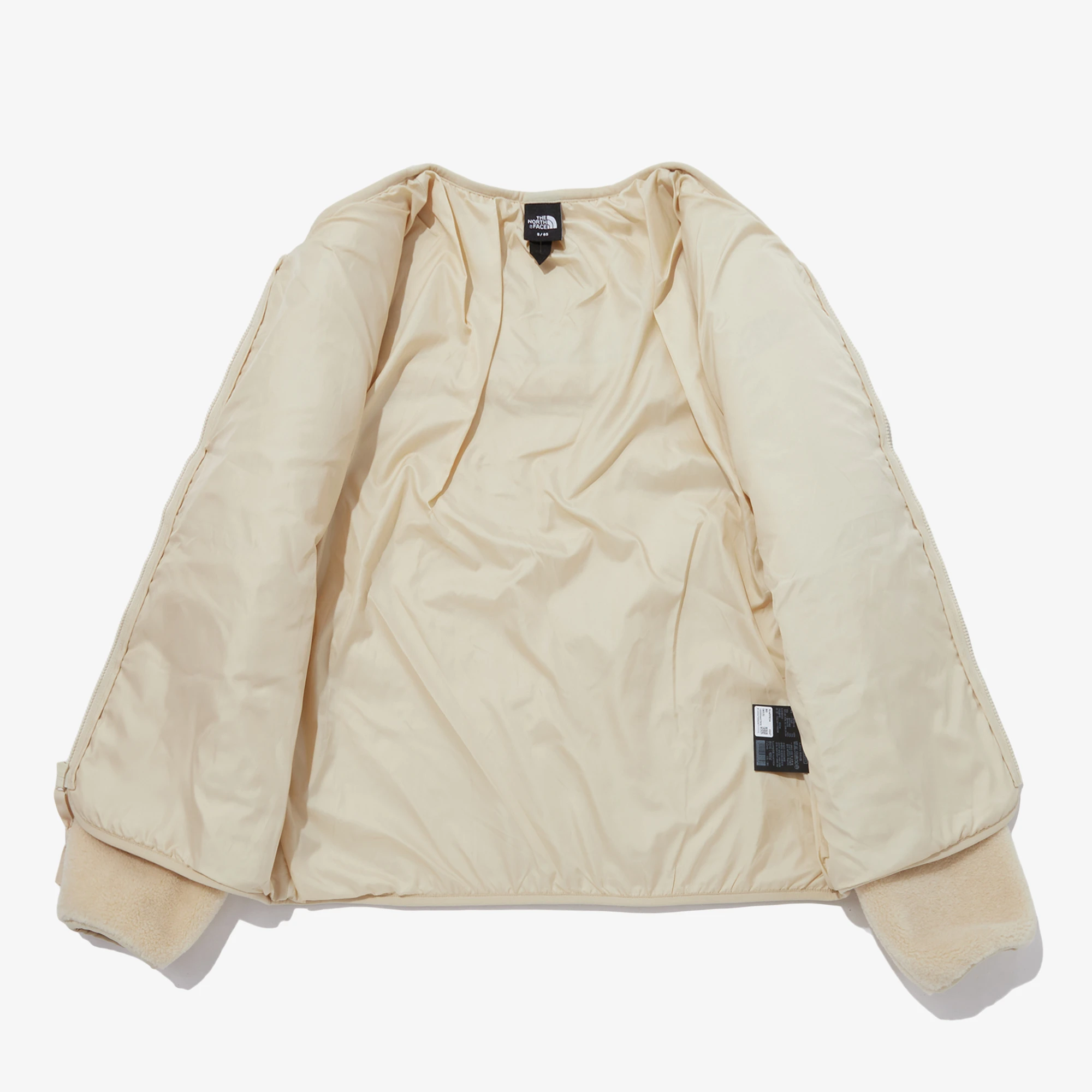 【Brilliant|北面特惠】北面女式 Camper 抓绒开衫 W'S CAMPER FLEECE CARDIGAN BEIGE NJ4FP85A 商品