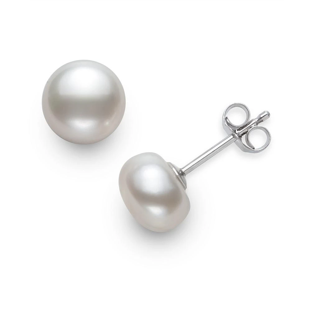 4-Pc. Set Cultured Freshwater Pearl (7-8mm) Necklace, Bracelet, Stud Earrings & Ring in Sterling Silver 商品