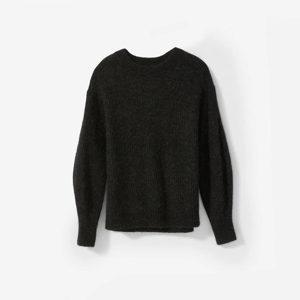 Alpaca 宽松款圆领羊驼毛衫 商品