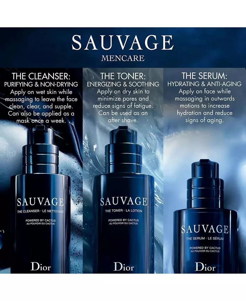 商品Dior|Men's Sauvage Cleanser, 4 oz.,价格¥322,第4张图片详细描述