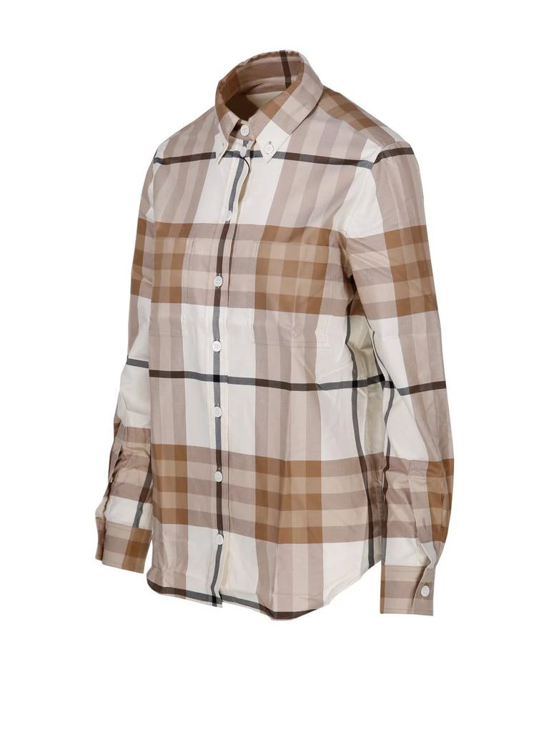 商品Burberry|Burberry Checked Long-Sleeved Shirt,价格¥3753,第3张图片详细描述