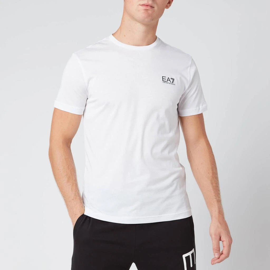 商品EA7|EA7 Men's Identity T-Shirt - White,价格¥239,第1张图片