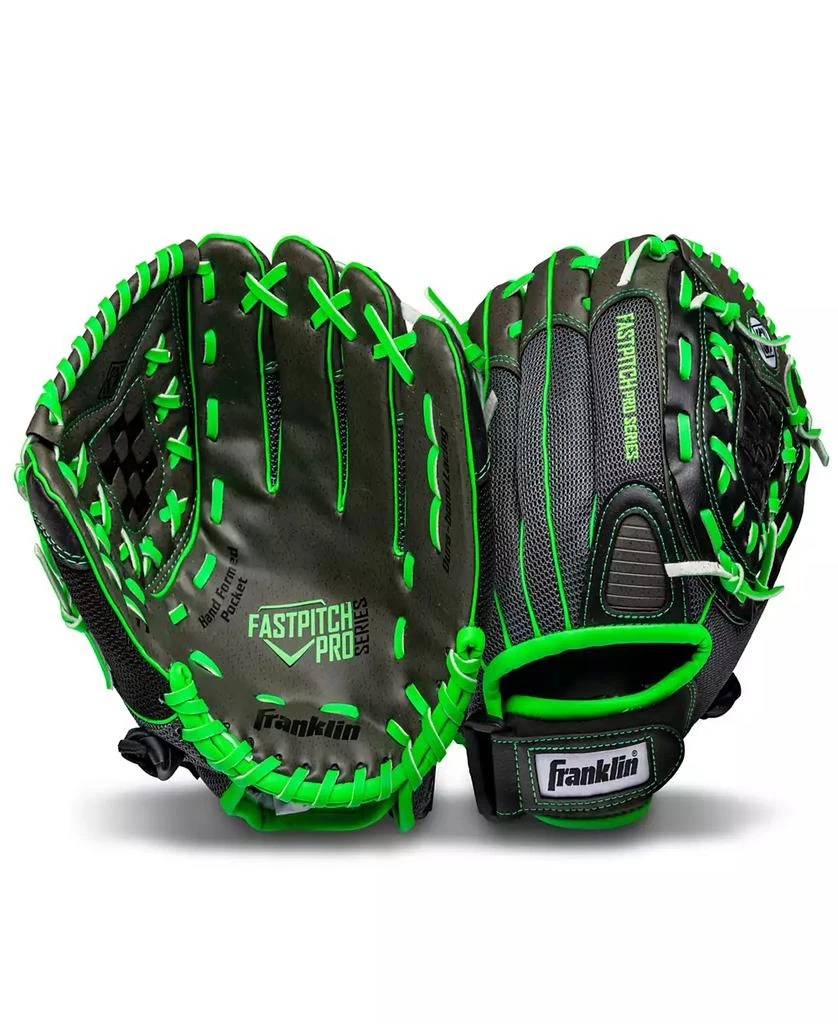商品Franklin|11.0" Mesh PVC Windmill Series Right Handed Thrower Softball Glove,价格¥193,第2张图片详细描述