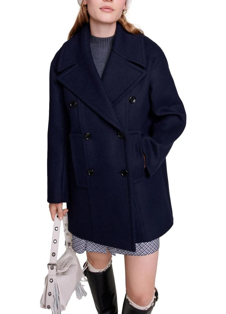 商品Maje|Pea coat,价格¥2658,第2张图片详细描述