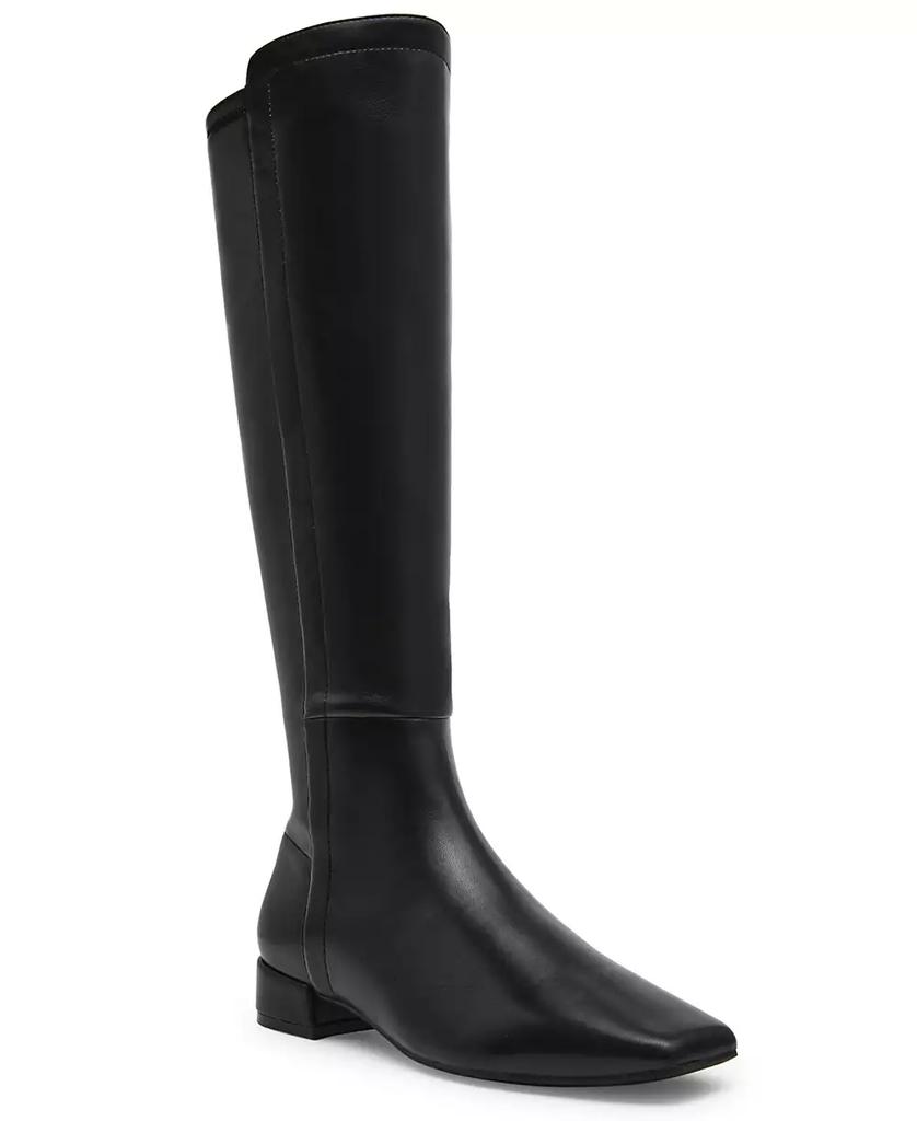 Botas Rosina de cano alto com bico quadrado para mulher image 2