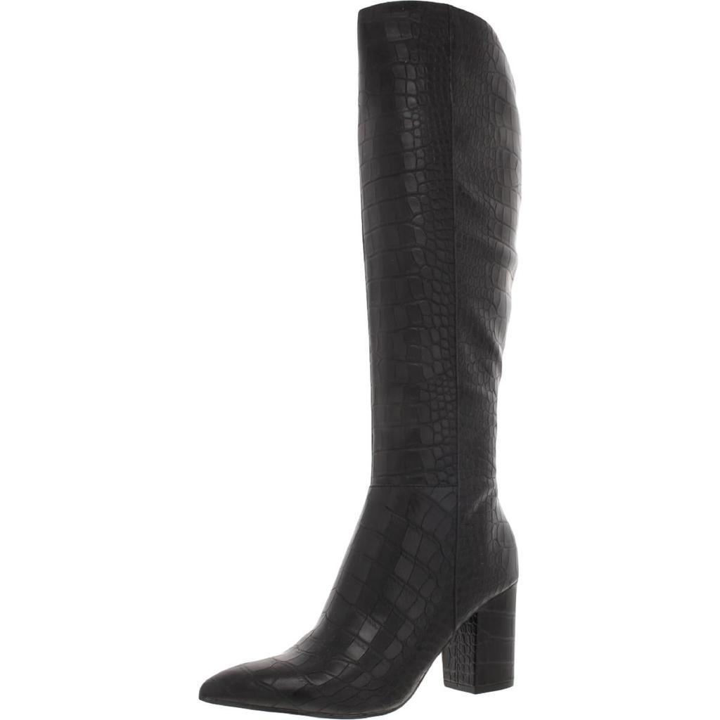 商品Nine West|Nine West Womens Adaly Faux Leather Tall Knee-High Boots,价格¥619,第4张图片详细描述