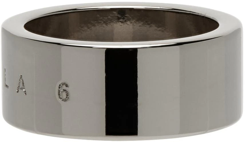 商品MAISON MARGIELA|Silver Minimal Logo Ring,价格¥1300,第3张图片详细描述