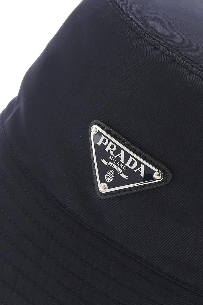 商品Prada|Midnight blue Re-nylon hat,价格¥4142,第3张图片详细描述