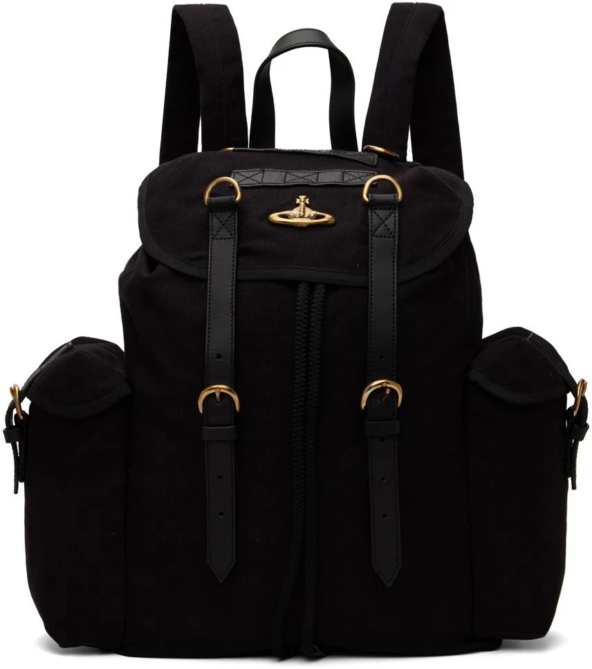 商品Vivienne Westwood|Black Highland Backpack,价格¥3402,第1张图片