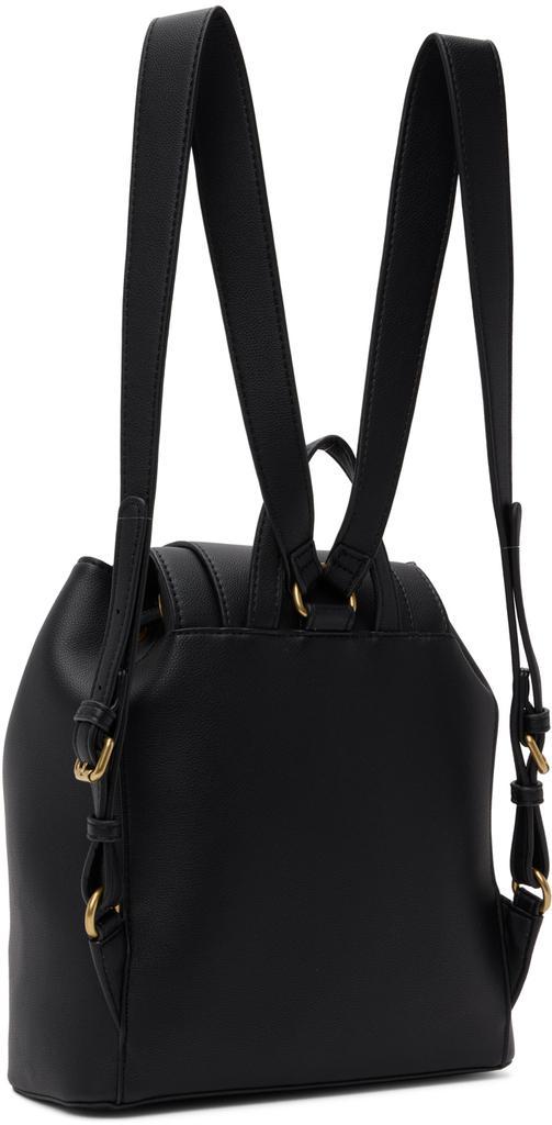 商品Versace|Black Chain Logo Backpack,价格¥1658,第5张图片详细描述