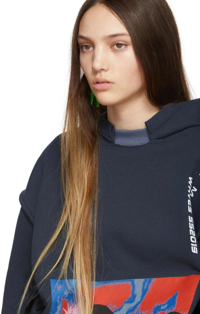 商品Ambush|Navy 'Waves' Hoodie,价格¥2280,第4张图片详细描述